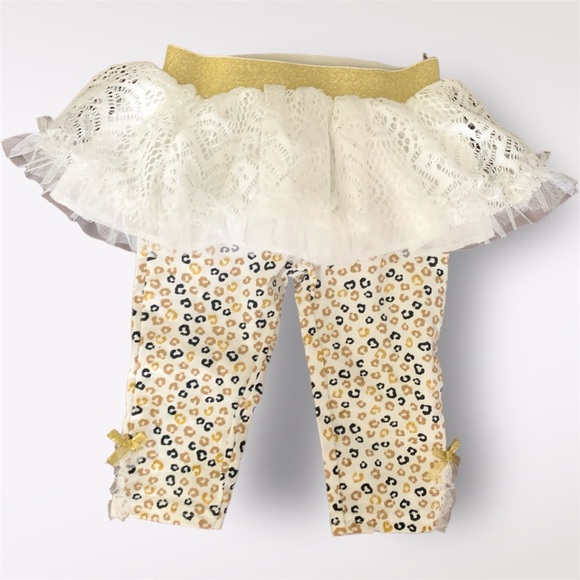 Purrfectly Cute Cat Onesie & Skirted Pant Set - Picture 3 of 3